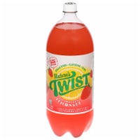 Nature's Twist Sugar Free Strawberry Lemonade Caffeine Free Drink Bottle Perspective: Main