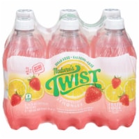 Nature's Twist Sugar & Caffeine Free Strawberry Lemonade Flavored Drink Perspective: Main