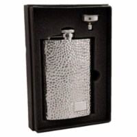 Visol VSET34-1230 Golfer 8 oz Stainless Steel Flask Gift Set