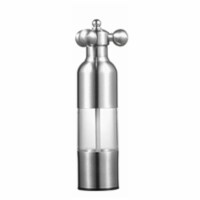 Visol VAC355 Trinidad Stainless Steel Pepper Mill & Grinder - 8 in.