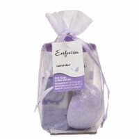 Enfusia Lavender Salt Soap & Mini Bath Bomb Gift Set Perspective: Main