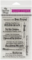 My Favorite Things Clear Stamps 4"X6"-Sassy Pants Holiday Too