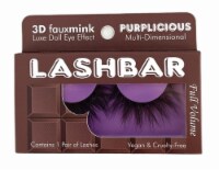 Lashbar 3D fauxmink Purplicious Full Volume Lashes Perspective: Main