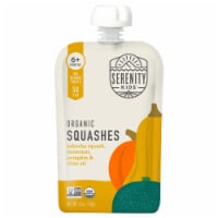 Serenity Kids Organic Squashes with Organic Olive Oil Pouch, 3.5oz Perspective: Main