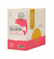 Serenity Kids Wild Caught Coho Salmon with Organic Butternut Squash and Beet Baby Food Pouches
