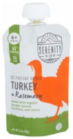 Serentiy Kids Turkey & Rosemary Baby Food Pouch