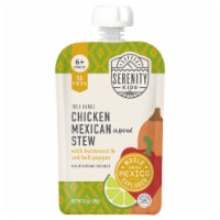 Serenity Kids Chicken Mexican Stew with Organic Vegetables Pouch, 3.5oz Perspective: Main