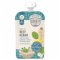 Serenity Kids Beef Kebab with Organic Vegetables Pouch, 3.5oz Perspective: Main