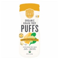 Serenity Kids® Cheddar & Cauliflower Spinach Grain Free Veggie Puffs Perspective: Main