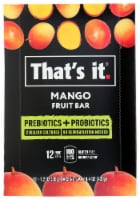That's It Probiotic Mango Fruit Bar