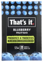 That's It Prebiotics + Probiotics Blueberry Fruit Bars
