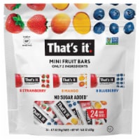 That’s It. Mini Fruit Bars Blueberry, Strawberry & Mango Variety, 24 Count