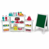 Playtime by Eimmie 18 Inch Doll Wood Furniture Food and Bakery Playset