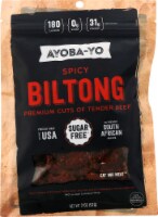 Ayoba-Yo Spicy Biltong Grass-Fed Beef Snack