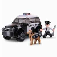 Sluban Kids SLU08626 Police SUV K9 Unit Building Blocks 78 Pcs set Building Toy Police