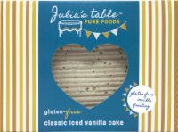 Julia's Table Gluten Free Sheetcake - Iced Vanilla Perspective: Main