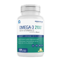 Oceanblue Omega-3 2100 Vitamin D 2000IU Softgels 120 Count
