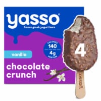 Yasso Vanilla Chocolate Crunch Frozen Greek Yogurt Bars