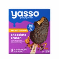 Yasso Frozen Greek Yogurt Salted Caramel Chocolate Crunch Bars