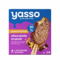 Yasso Frozen Greek Yogurt Peanut Butter Chocolate Crunch Bars