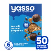 Yasso Frozen Greek Yogurt Sea Salt Caramel Poppables