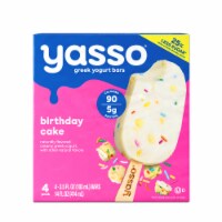 Yasso Frozen Greek Yogurt Birthday Cake Bars
