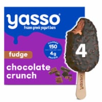 Yasso Chocolate Crunch Frozen Greek Yogurt Bars Perspective: Main