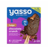 Yasso Chocolate Crunch Frozen Greek Yogurt Bars Perspective: Main