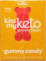 Kiss My Keto Peach Apple & Strawberry Keto Gummies