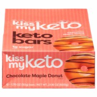 Kiss My Keto Chocolate Maple Donut Keto Bars Perspective: Main