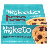 Kiss My Keto Chocolate Cookie Dough Keto Bars