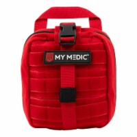 My Medic MYFAK First Aid Kit, Trauma & Medical Supplies - Red Nylon Bag