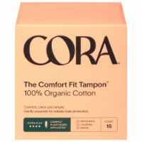 Cora® Organic Cotton Super Plus Tampons