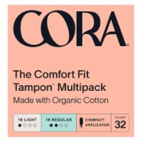 Cora Organic Cotton Tampons