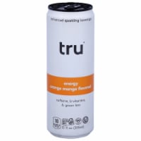 Tru® Energy® Wake Up Blend Orange Mango Energy Drink Perspective: Main
