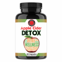 Apple Cider Vinegar Detox Wellness Cleanse with Ginger & Psyllium Husk