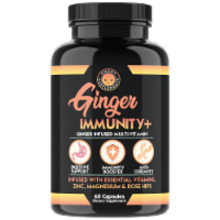 Ginger Immunity + Immune Support & Wellness, Ginger Infused Multi-Vitamin