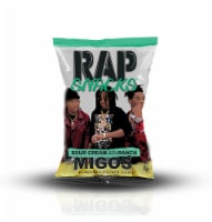 Rap Snacks Migos Sour Cream & Ranch Potato Chips Perspective: Main