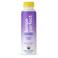 Lemon Perfect® Blueberry Acai Flavored Bottled Water Perspective: Main