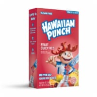 Hawaiian Sugar Free Fruit Juicy Red Powdered Drink Mix Perspective: Main