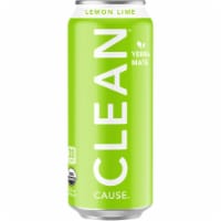 Clean® Cause Lemon-Lime Sparkling Yerba Mate Energy Drink