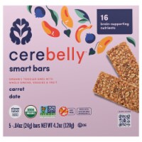 Cerebelly® Organic Carrot Raisin Smart Bars Snack Bars