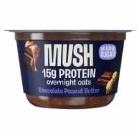Mush Overnight Oats Chocolate Peanut Butter Protein