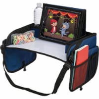 Lusso Gear Kids Travel Activity Tray for Car Blue