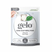 Gelo Clean & Dye-free Foaming Hand Soap Refill Pods