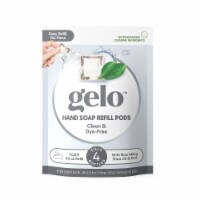 Gelo Clean & Dye-free Foaming Hand Soap Refill Pods