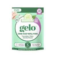 Gelo Cucumber Melon Jasmine Flower Gel Hand Soap Refill Pods