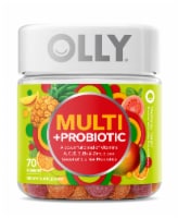 Olly Adult Multi + Probiotic Tropical Twist Gummies
