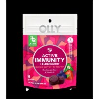 Olly 9055394 1.9 oz Bagged Elderberry Immunity Support Gummi Candy, Pack of 8