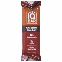 IQ Bar Chocolate Sea Salt Protein Bar Perspective: Main